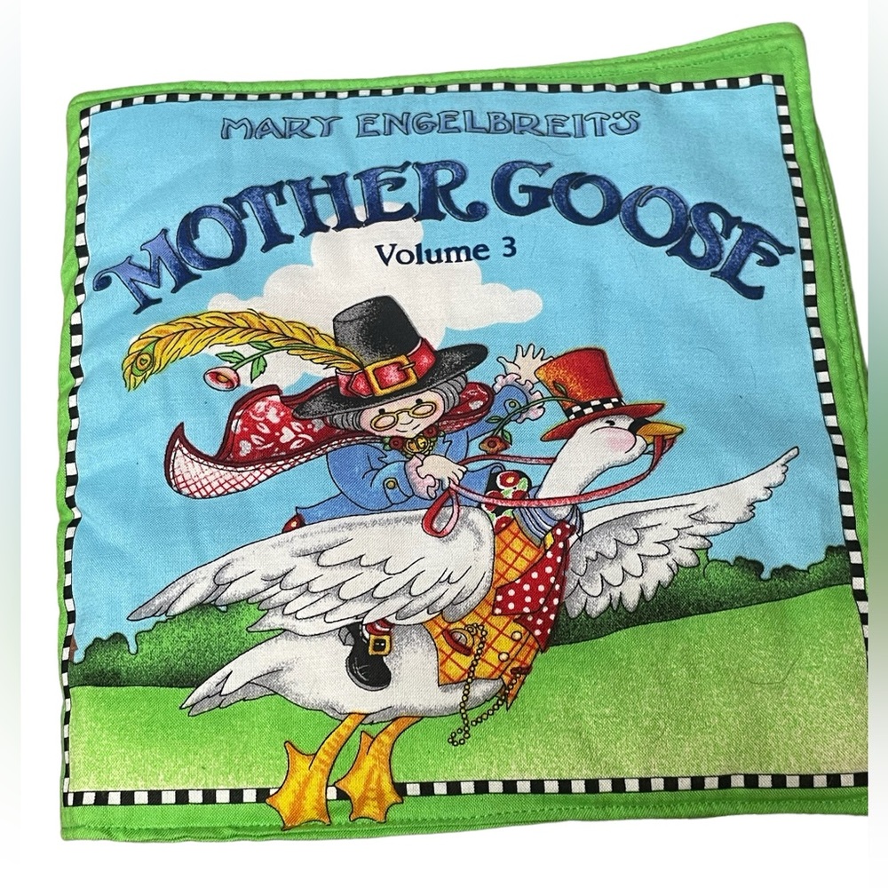 Mary Engelbreit Soft Fabric Panel Book Mother Goose Vol 3 Nursery Rhyme Complete